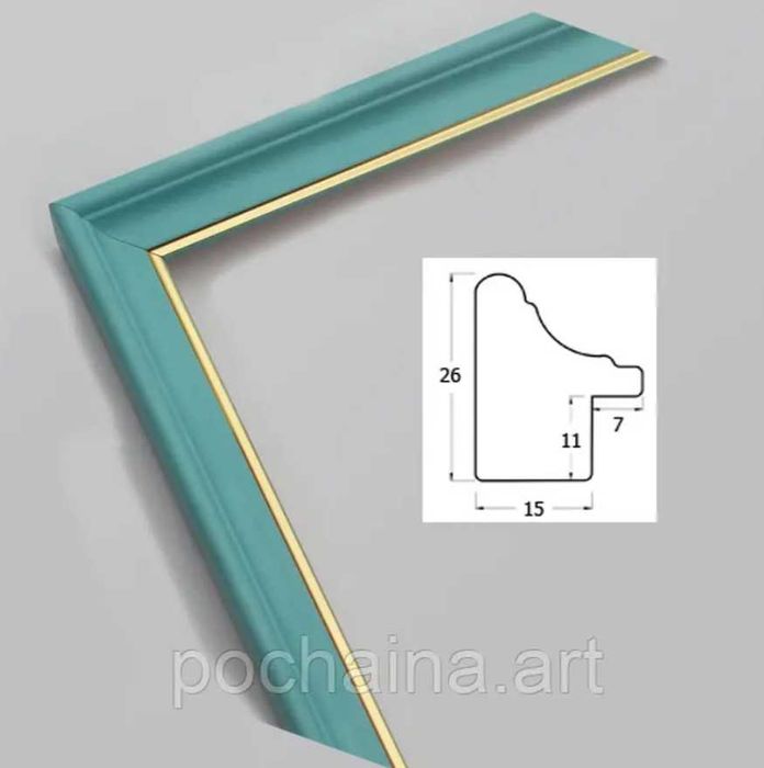 Сучасний багет, преміум якості, для виготовлення рамок АКЦІЯ до -55%