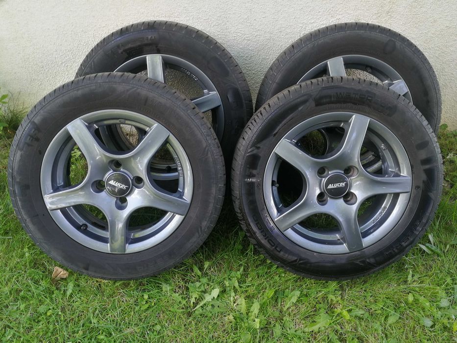 Felgi aluminiowe Fiat Panda2 R14 4x98 5,5jx14 ET35 z oponami 175/65r14