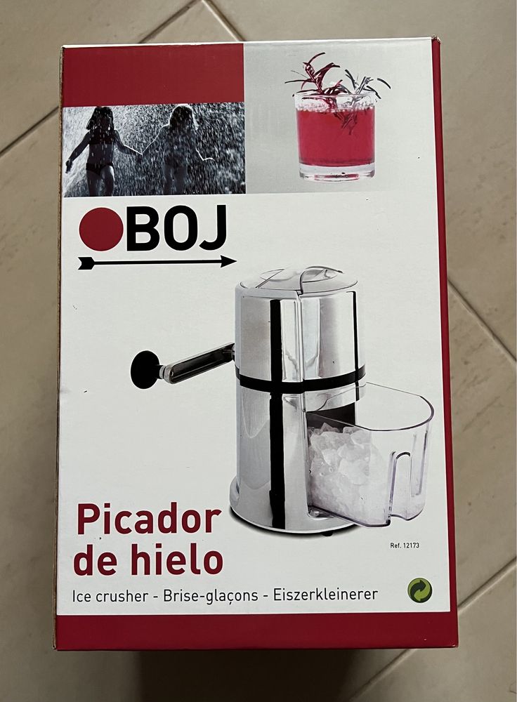 Picador de gelo manual