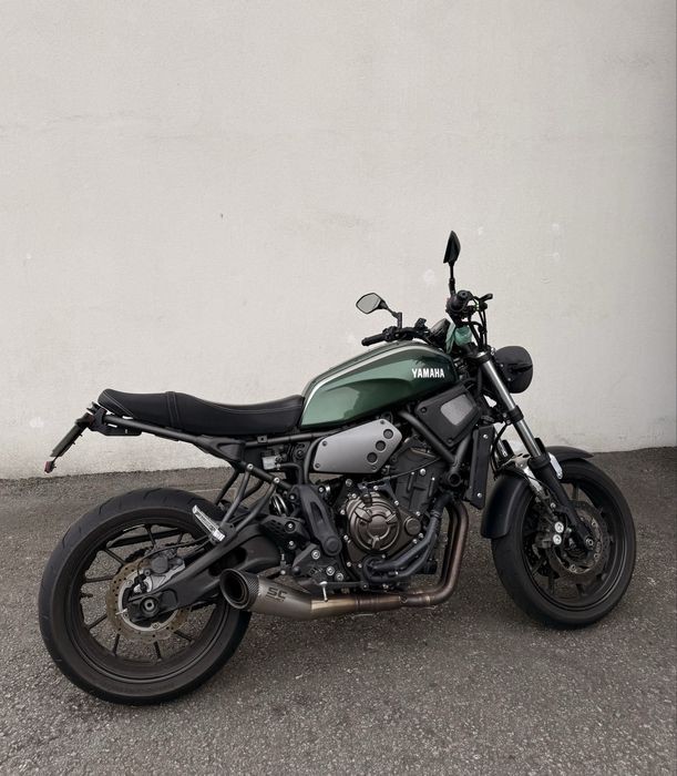 Yamaha XSR 700 Green