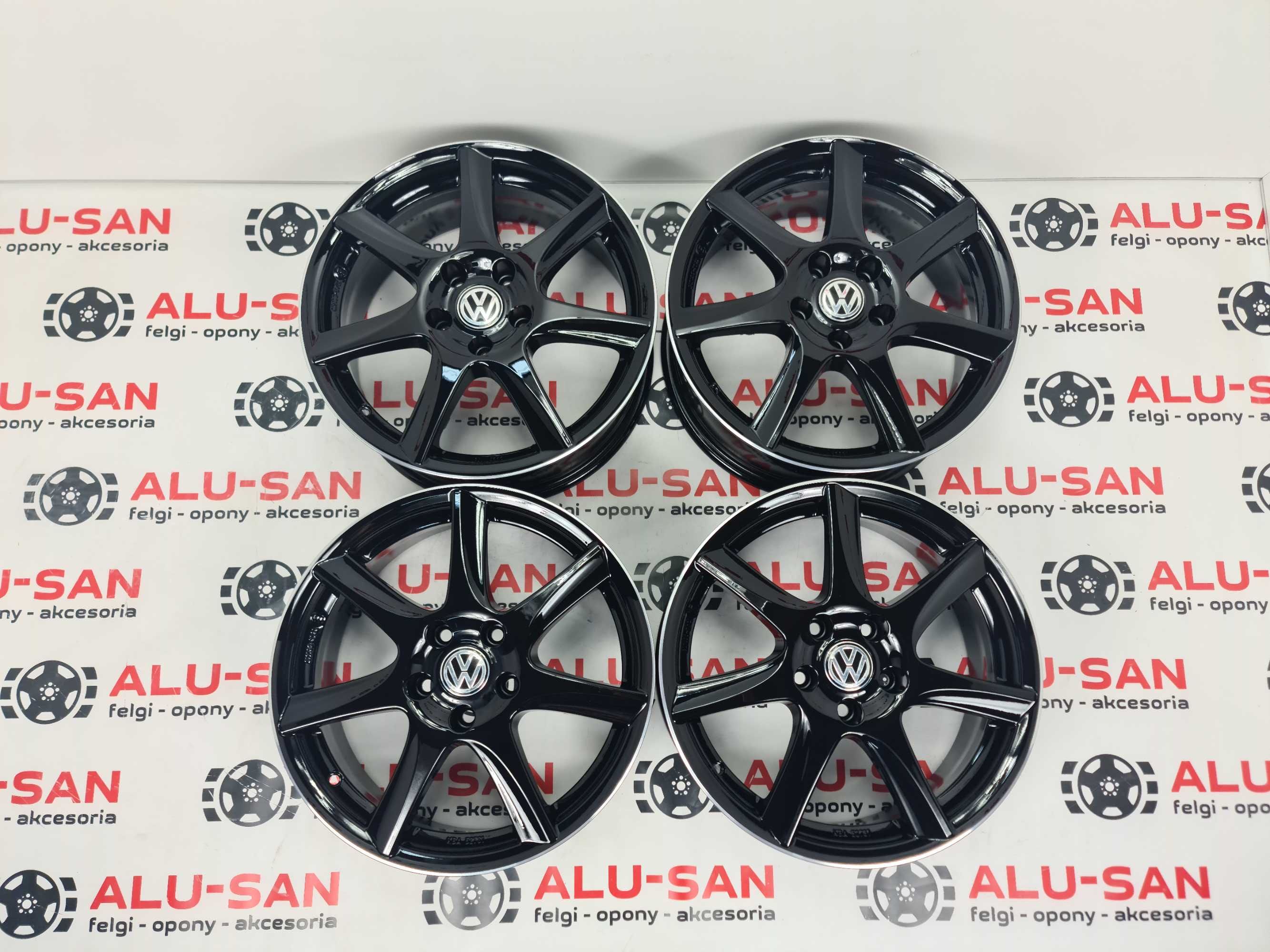 Nowe Alufelgi VW 17" 5x112 PASSAT B5 B6 B7 B8 CC SCIROCCO Czarne