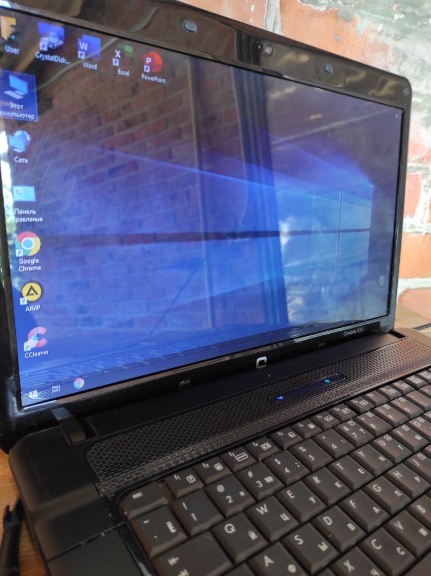 Ноутбук HP Compaq 610 Intel C2D T7500/4gb ddr2/SSD 120Gb