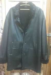 Новая кожаная куртка 56 размер
