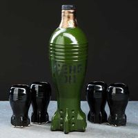 Набор для спиртного Артиллерийская мина, подарок для военного мужчины