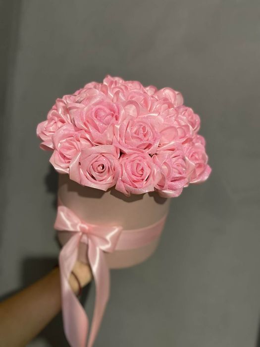 Продаж букетиків з Атласної стрічки