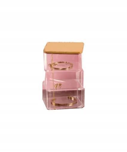 Smukee Organizer Transparentny Pojemnik Na Kosmetyki 19,5X10,5X9,5Cm