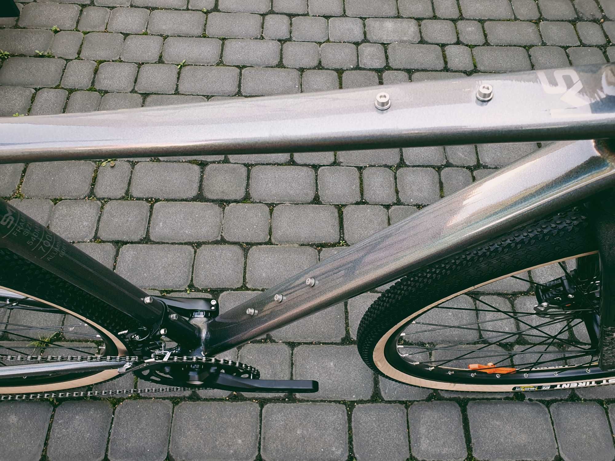 SM Storm Focus, rozm. 54cm, 58cm, tęcza, gravel, 2x10, grx, -25%