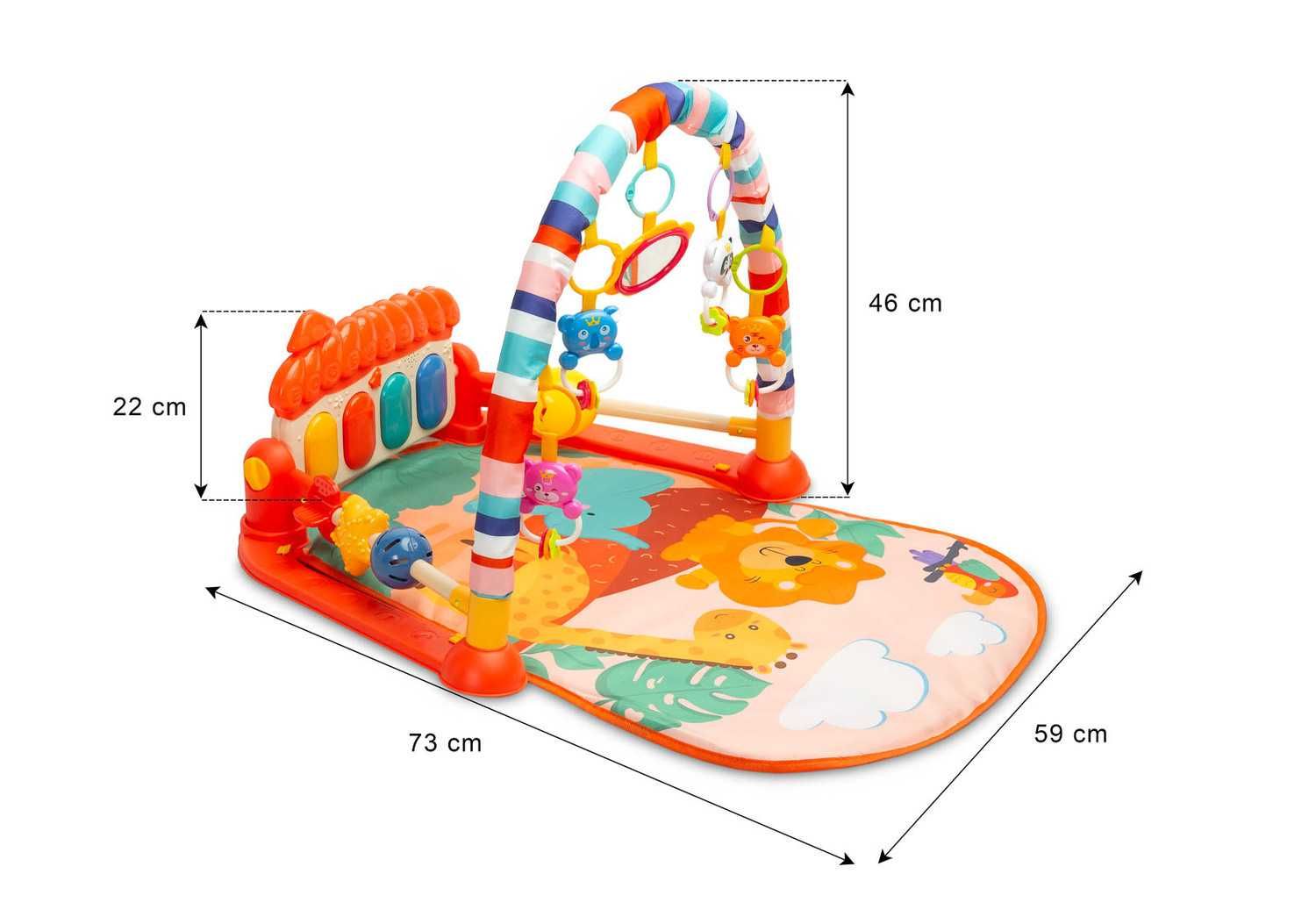 Zabawka edukacyjna MATA ZOO Orange Toyz by Caretero
