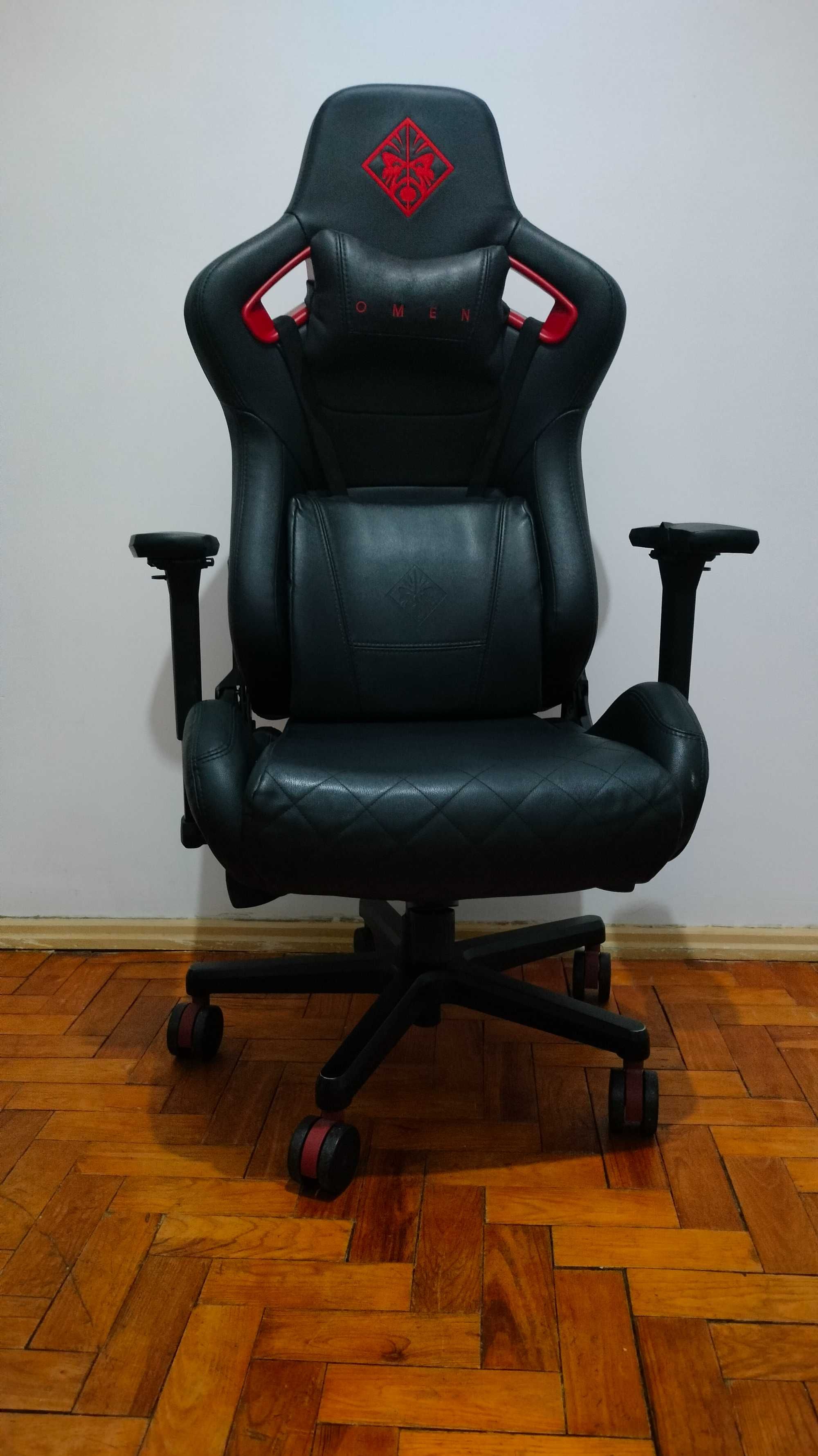 HP Omen Citadel Cadeira Gaming Preta/Vermelha