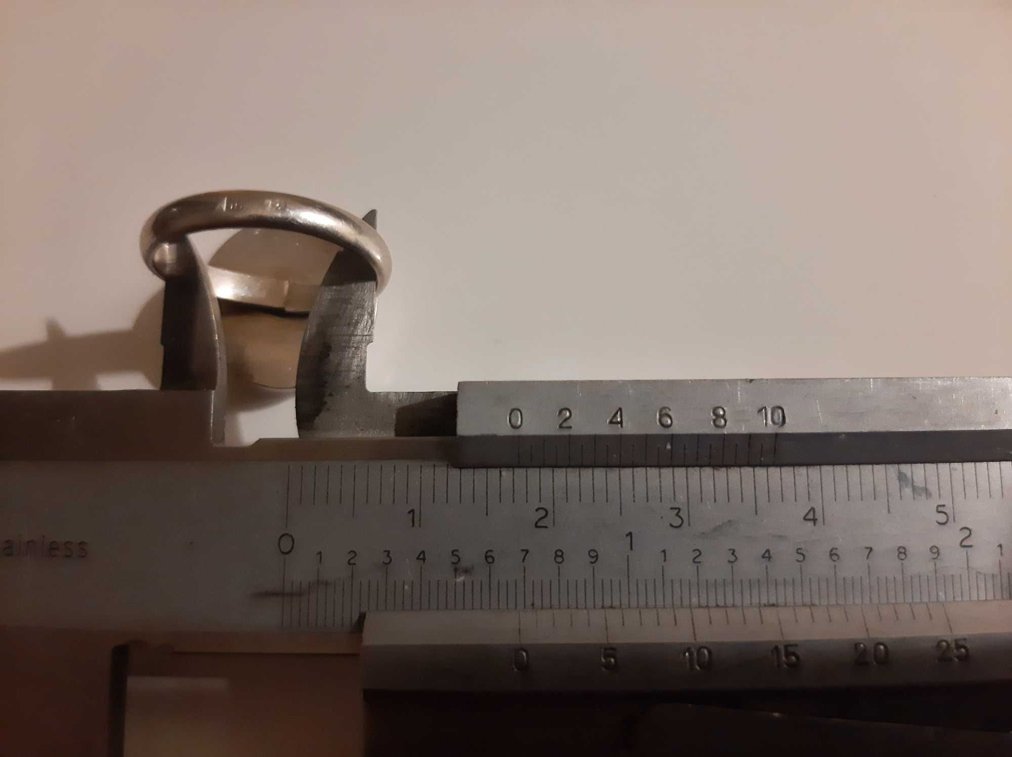 Vintage srebrny komplet