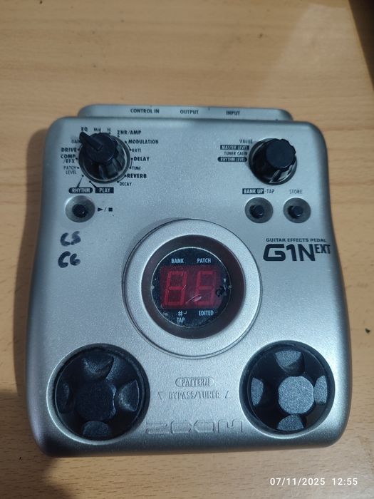Pedal de guitarra ZOOM mod G1Next