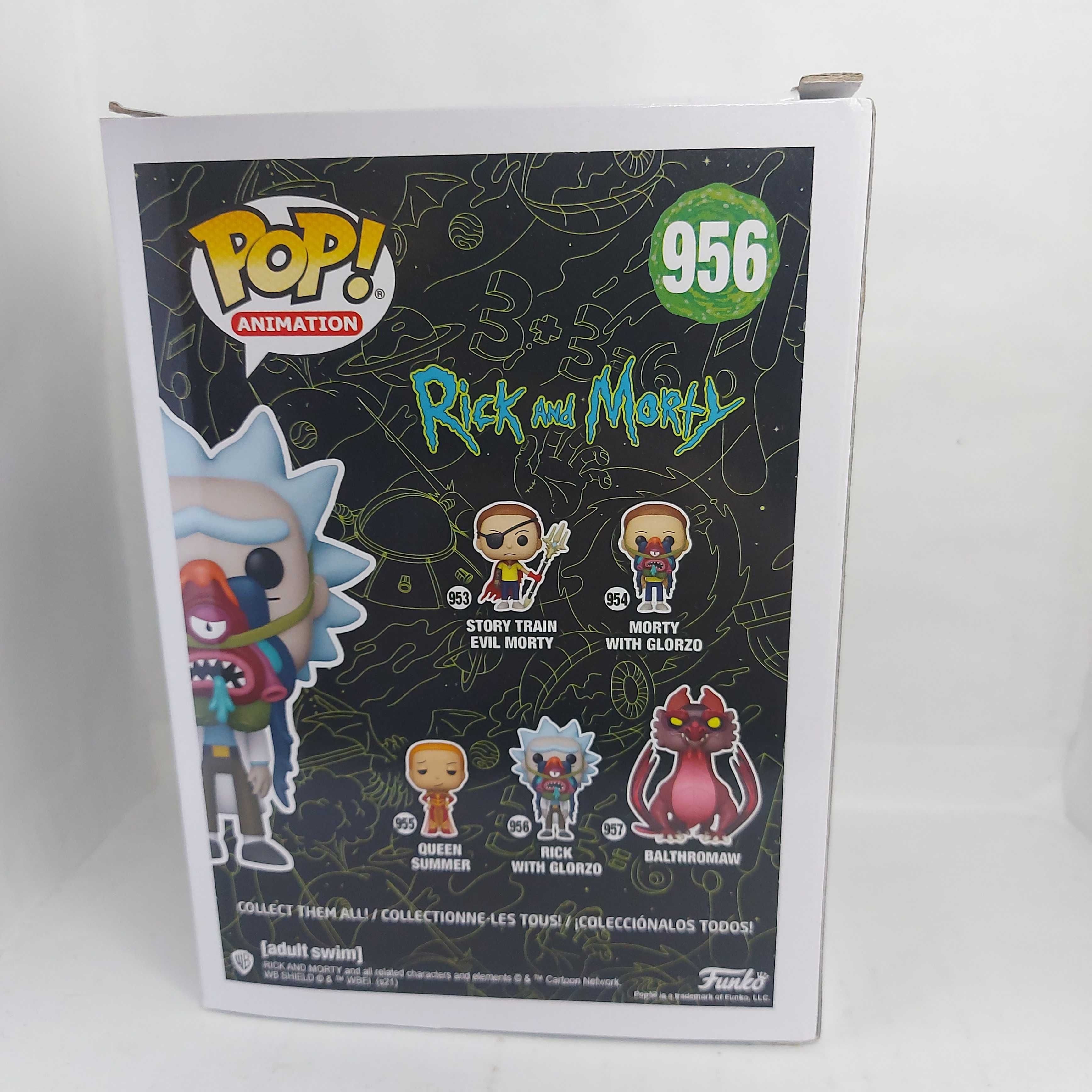 Funko Pop / Rick with Glorzo / 956 / Rick and Morty