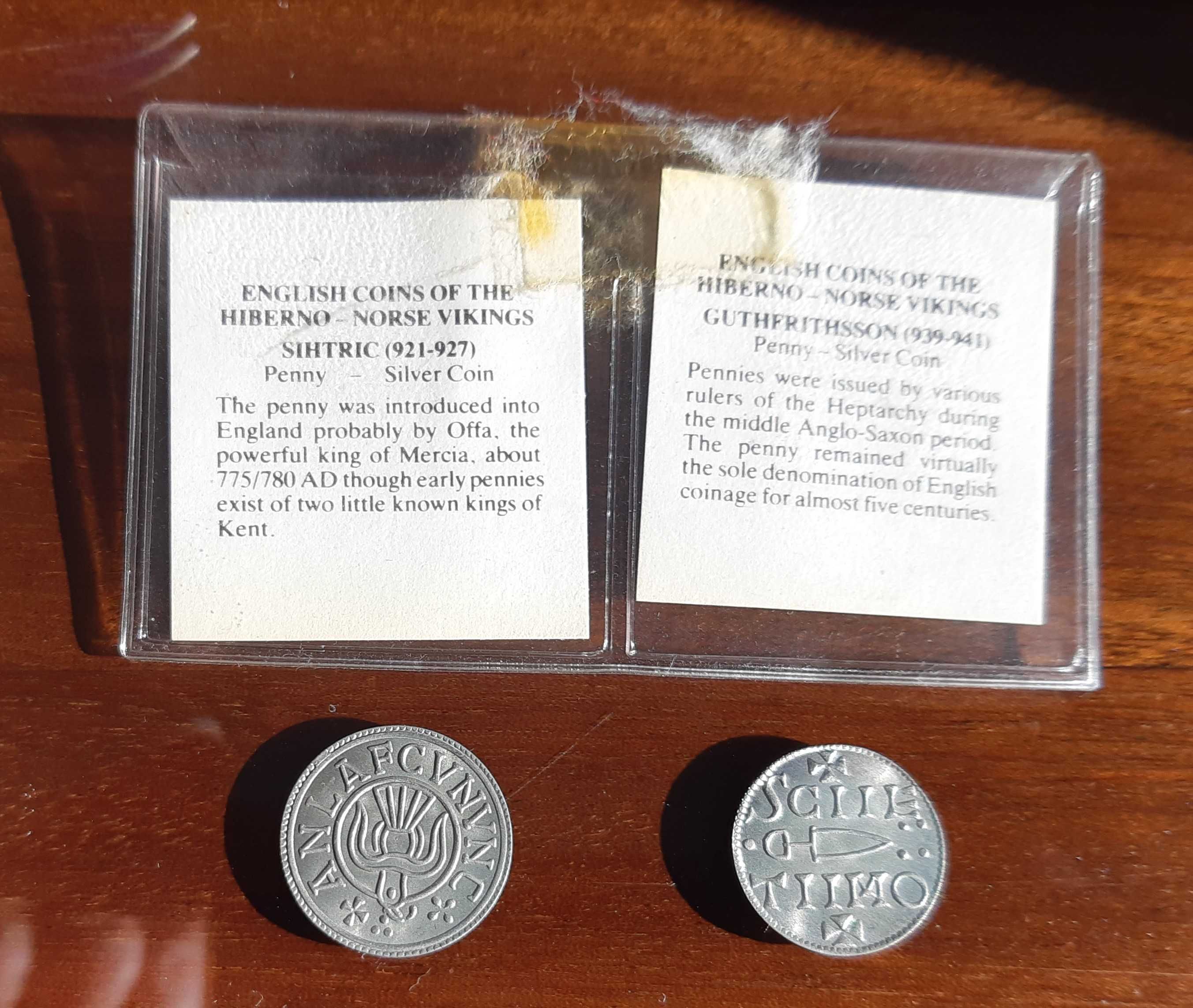 Réplicas Moedas Vikings + Ficha de Casino TRUMP PLAZA