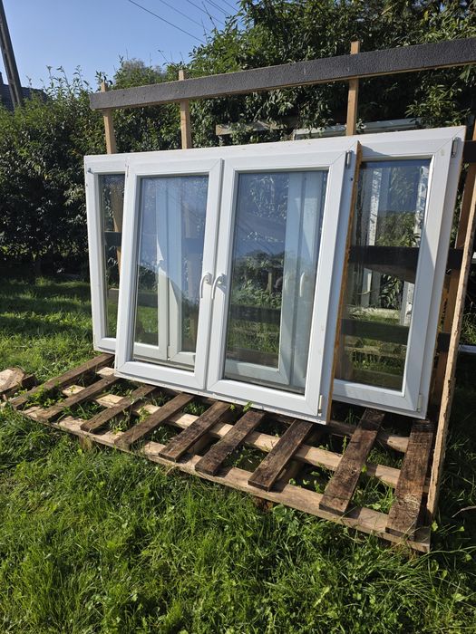 Okno PCV 1450 X 1410 Z DEMONTAŻU