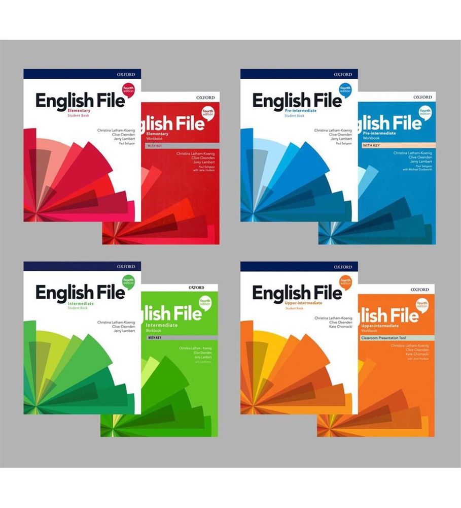English File 4 th Edition( є оптові замовлення зі знижкою)