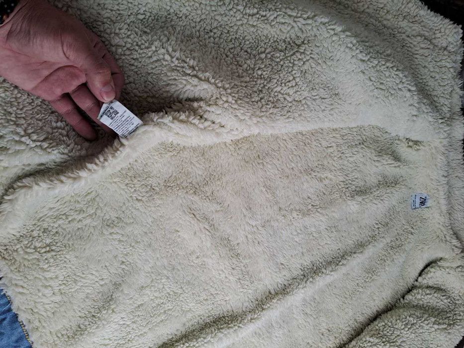 СКИДКА! XXL (54) ZARA MAN Мужская джинсовая куртка джинсовка зара