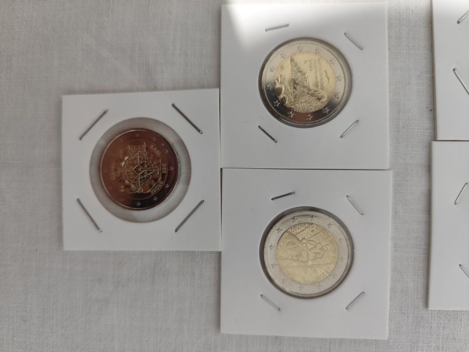 Moedas comemorativas de 2 euros