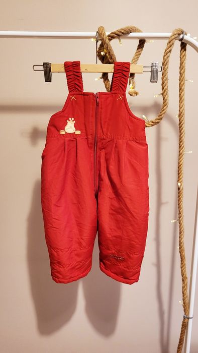 Spodnie zimowe niemowlęce Wójcik 74 kombinezon