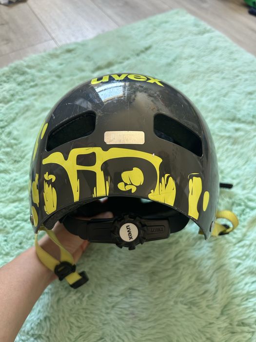 Kask Uvex 51-55 cm dziecięcy szary