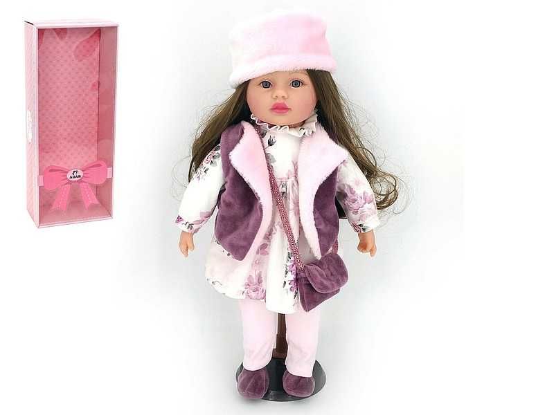 LALKA MIX wzorów, mówi i śpiwea 45 CM