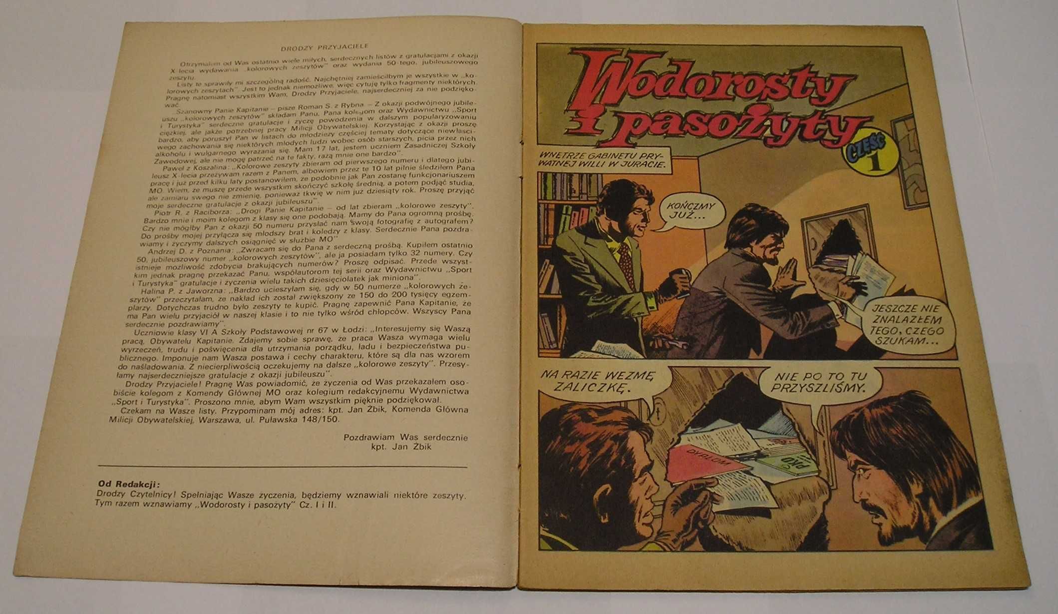 Kapitan Żbik - Wodorosty i pasożyty cz.1 - 1977 - Jerzy Wróblewski