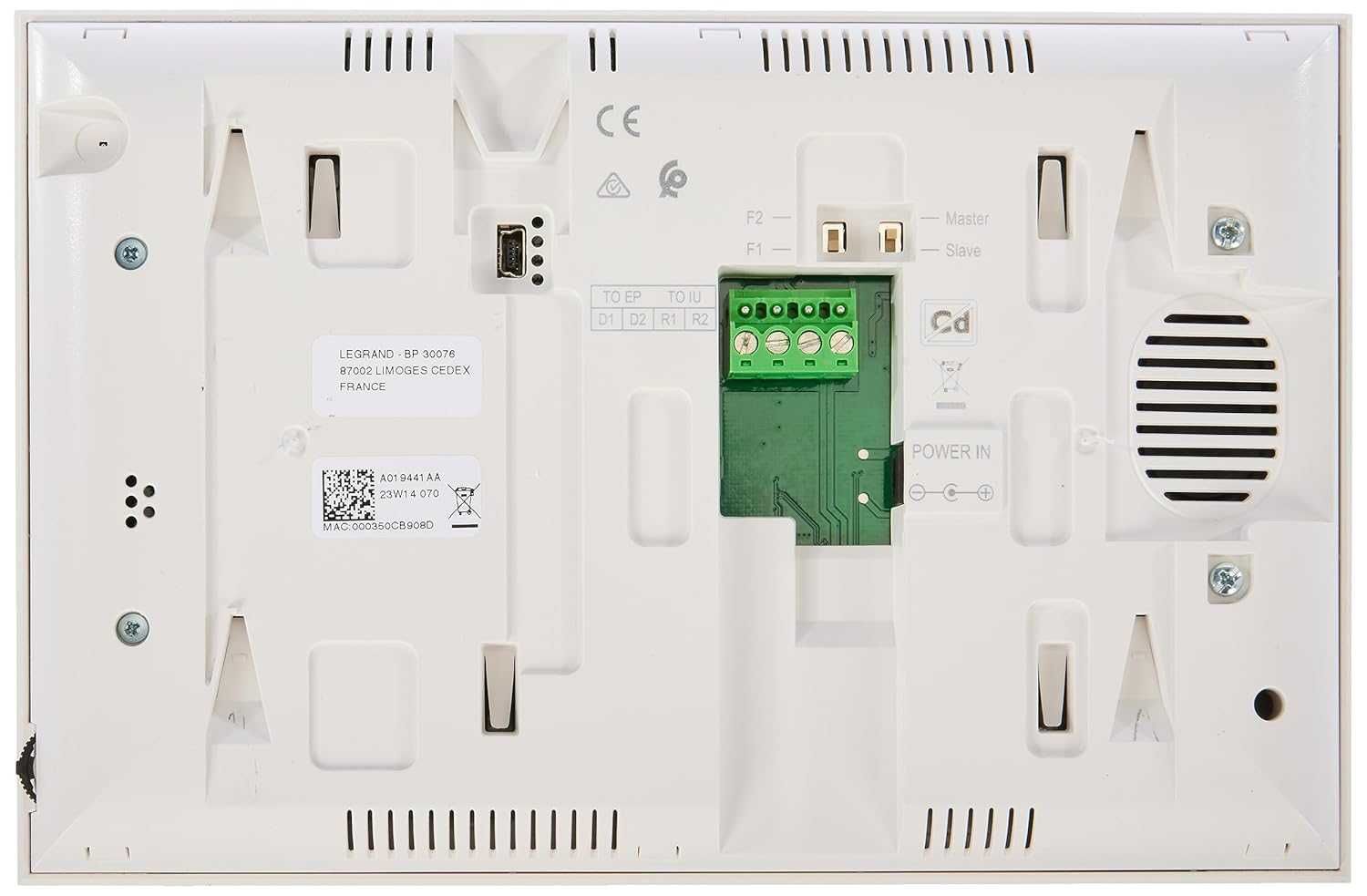 NOVO - Legrand Kit Video Porteiro Vigilância Wi-Fi 7" 369430