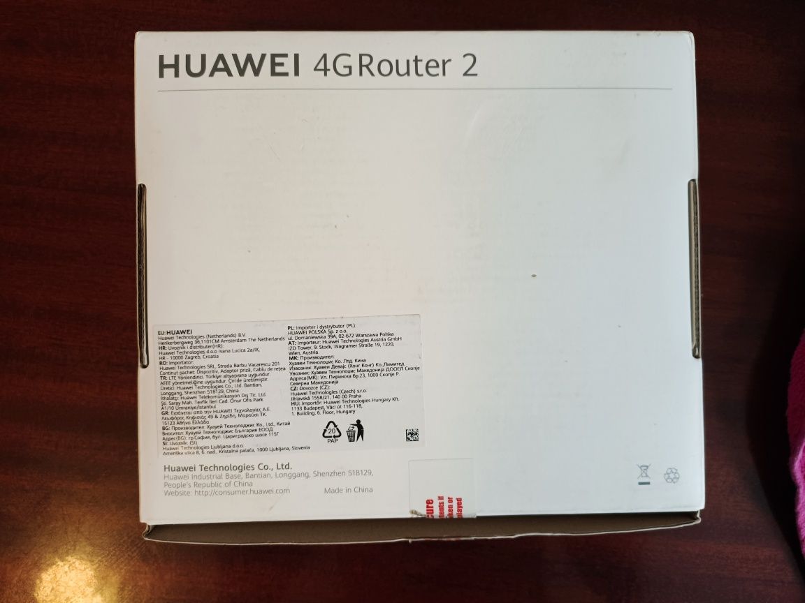 Мобильный роутер HUAWEI 4G Router 2.