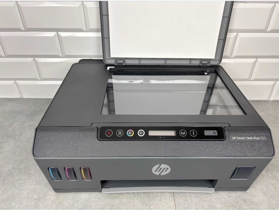 HP Smart Tank 555 Drukarka z tanimi tuszami tania w eksploatacji wifi