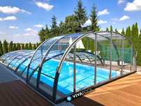 Zadaszenie na basen DUO Smart 10.29 x 4,75 x 2,30 poliwęglan lity dach