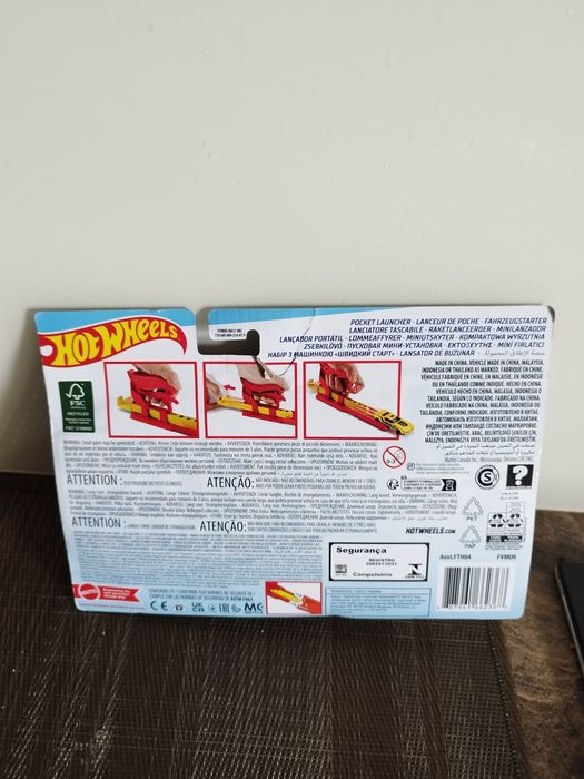 Kompaktowa wyrzutnia Hot Wheels