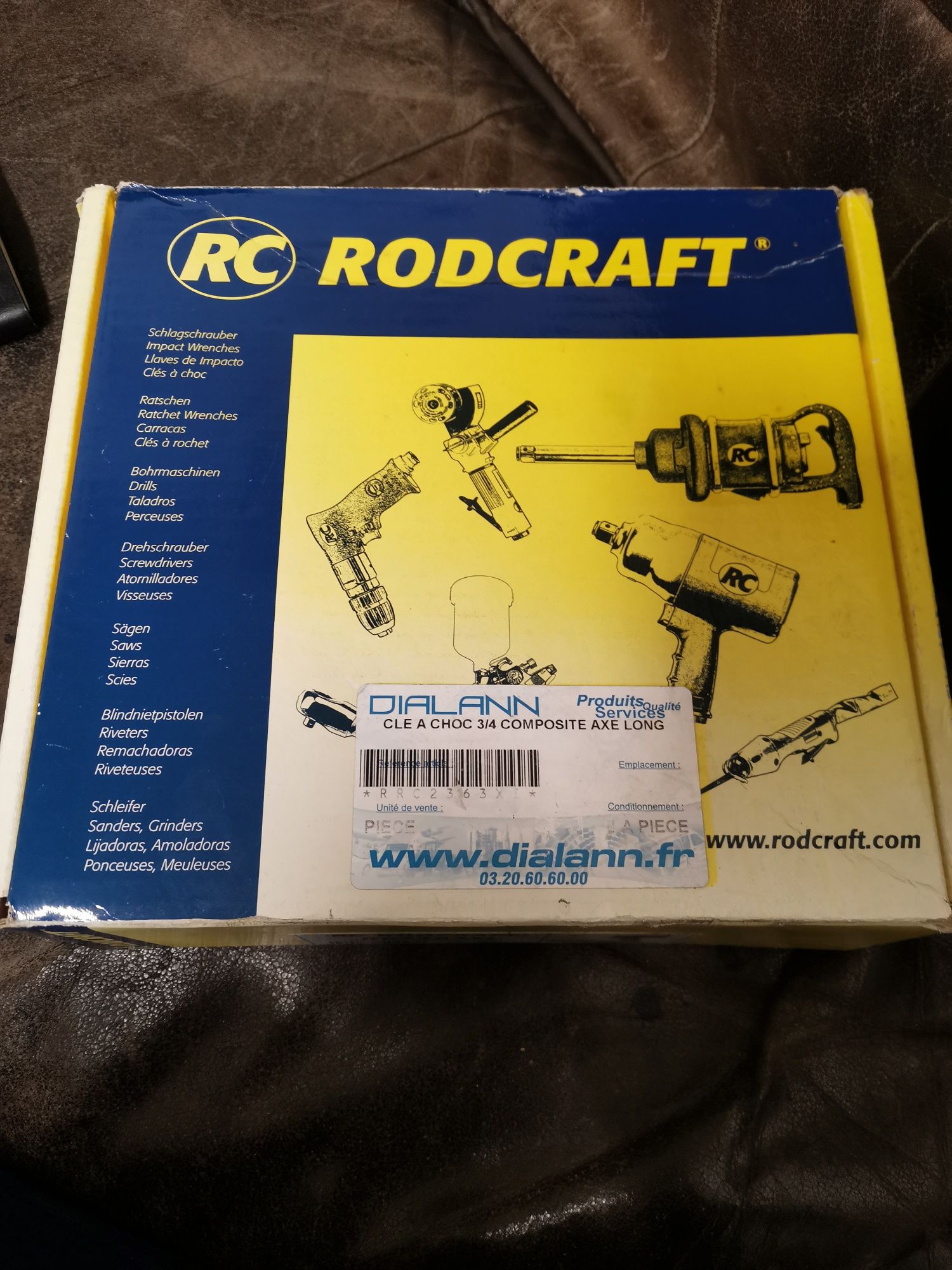 Пневмогайковерт Rodcraft 2363Xi