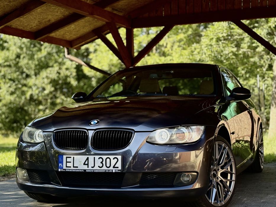 BMW Seria 3 Klasyka Coupe BMW 320i E92 2008, klima, skóra, xenon, alufelgi 19”
