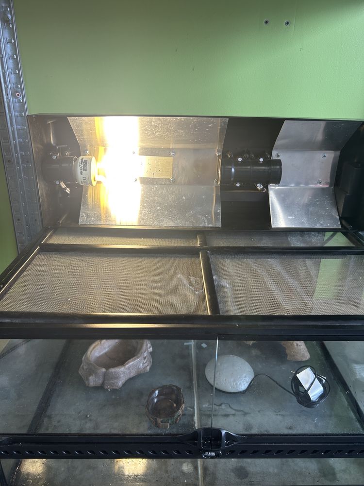 Exo Terra terrarium 60x45x30, Duży zestaw