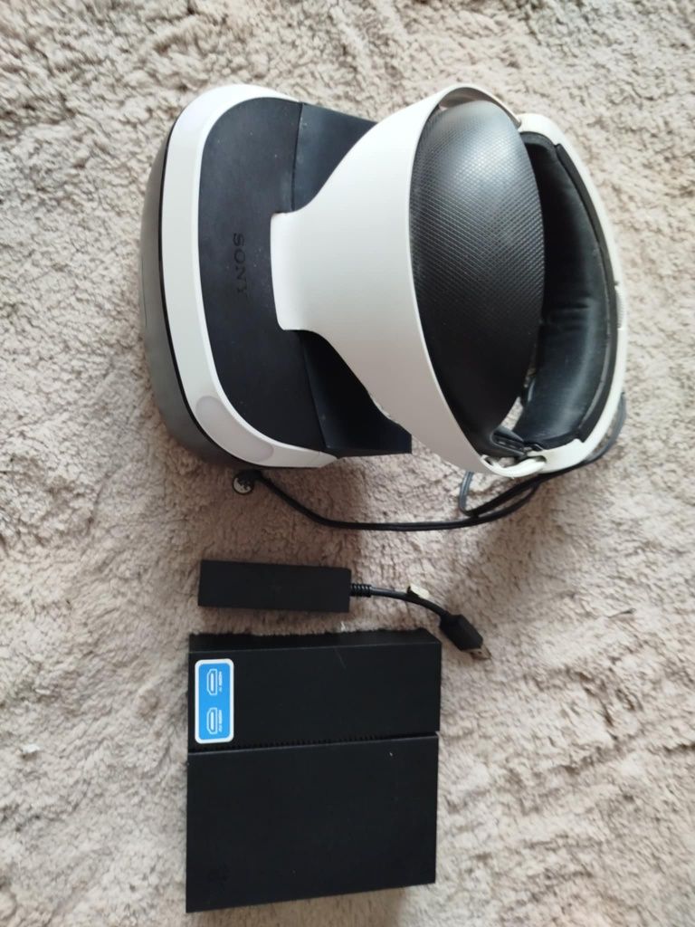 PlayStation VR + 2 Move + kamera + PS5 adapter + pudełko 

>