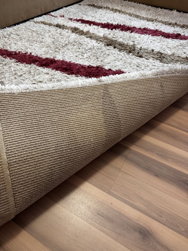 Ковер килим пушистый без дефектов