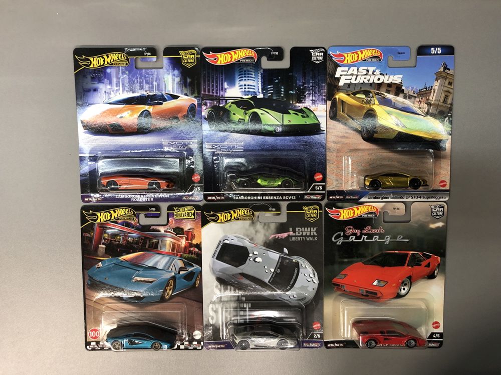 Масштабні моделі Hot Wheels - Lamborghini