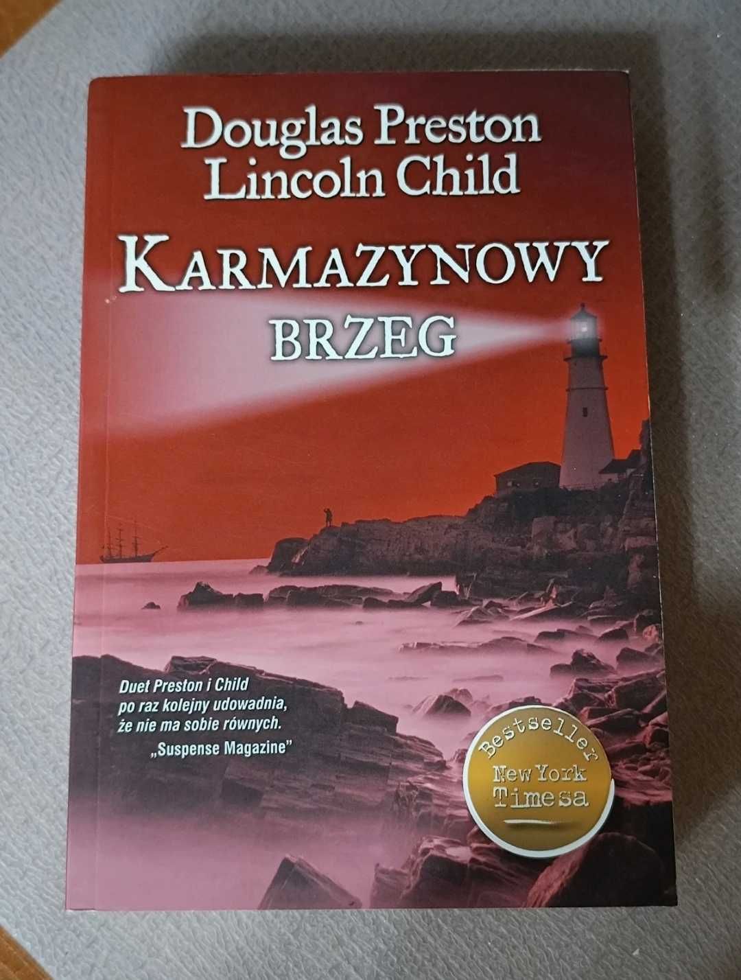 Douglas Preston Lincoln Child Karmazynowy brzeg