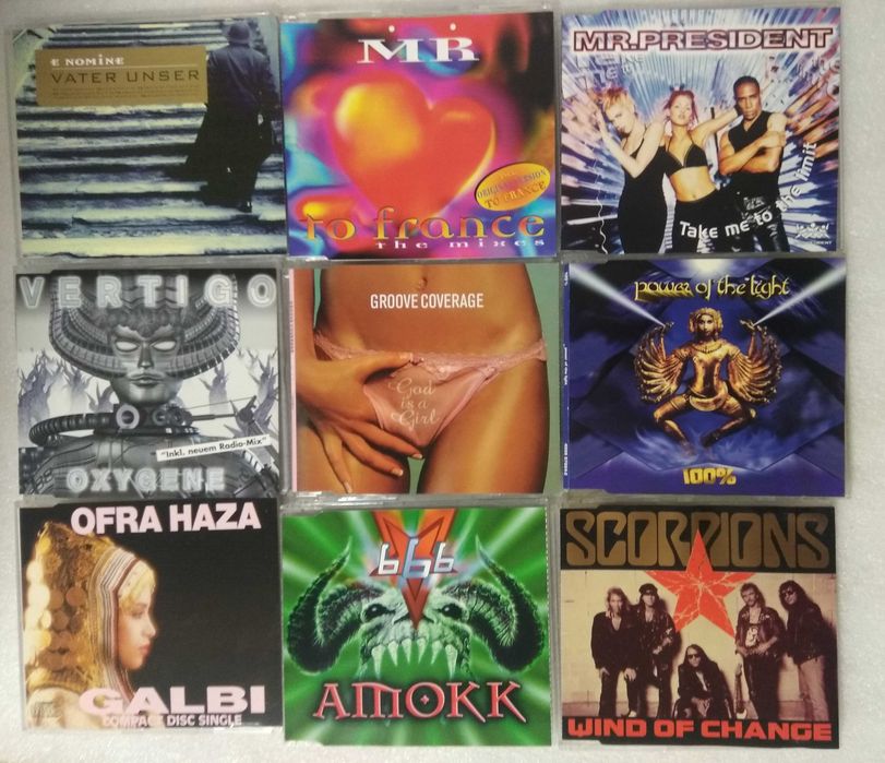 New 10. Фірмові CD Single, Maxi-Single - диски від 80 грн.