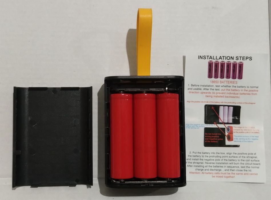 Павербанк 9000mah з акумуляторами, power bank