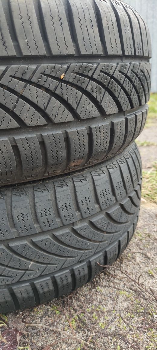 Opony zimowe z 2015r 6mm 185/55/14 Hankook 1N