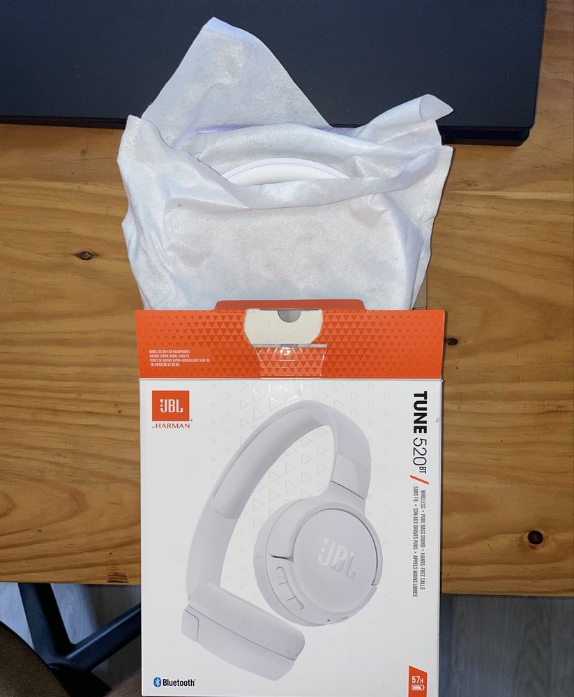 Fones da JBL 520 BT Brancos
