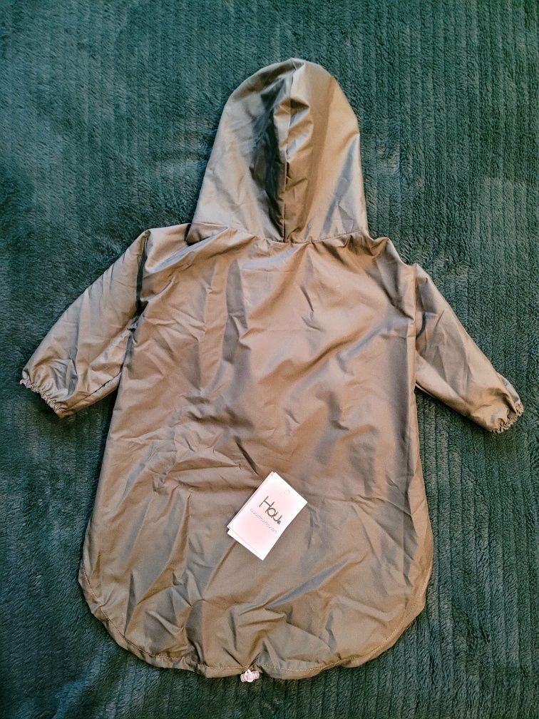 HAU Rainy jacket khaki XL kurtka przeciwdeszczowa dla psa