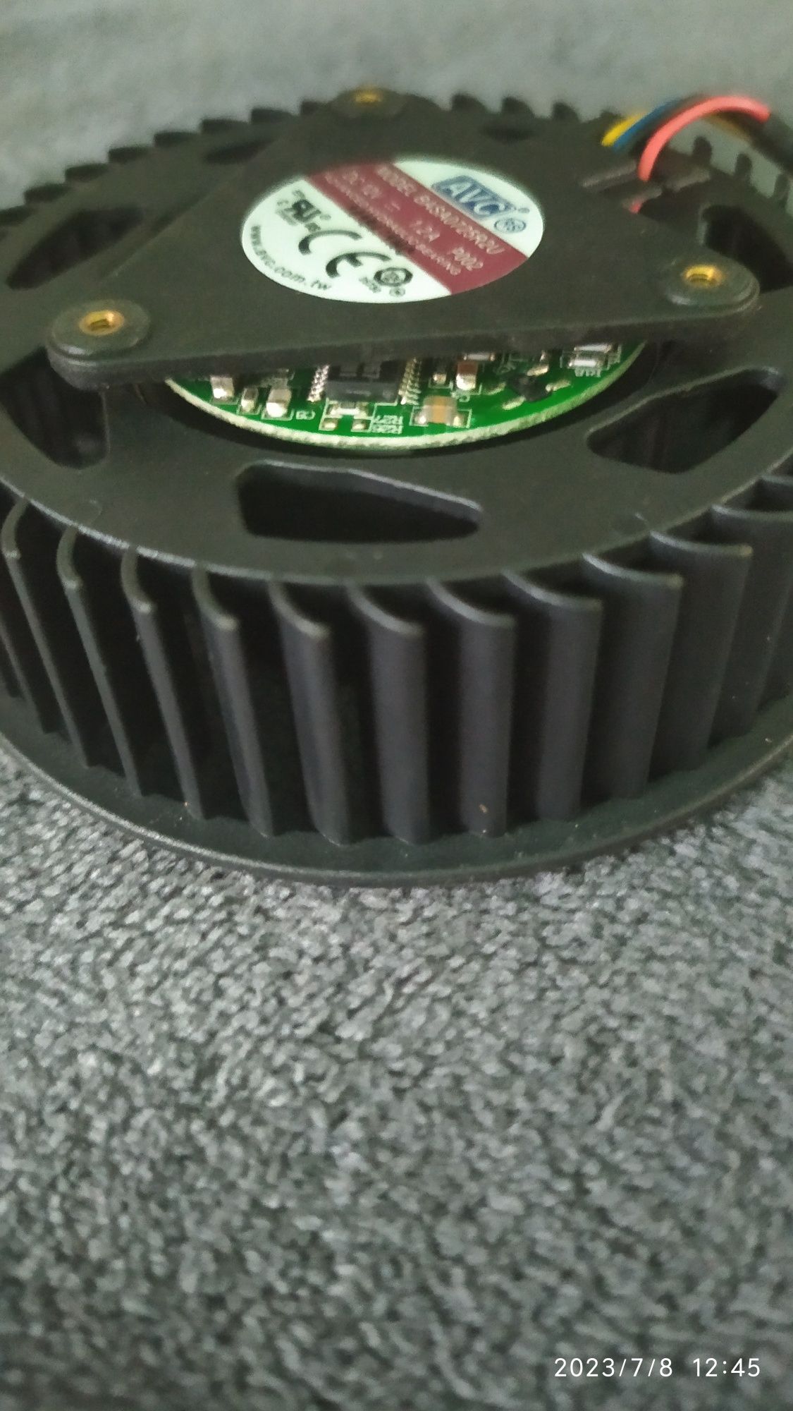 Вентилятор Corsair для видео карты ATI HD5870 HD5970 12 В 4 контакта