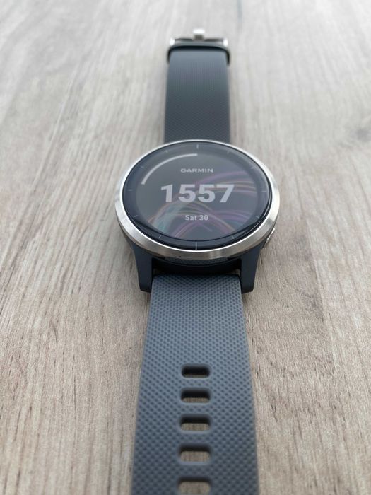 Garmin Vivoactive 4 Silver | NFC, GPS, Музика | Майже ідеальний стан