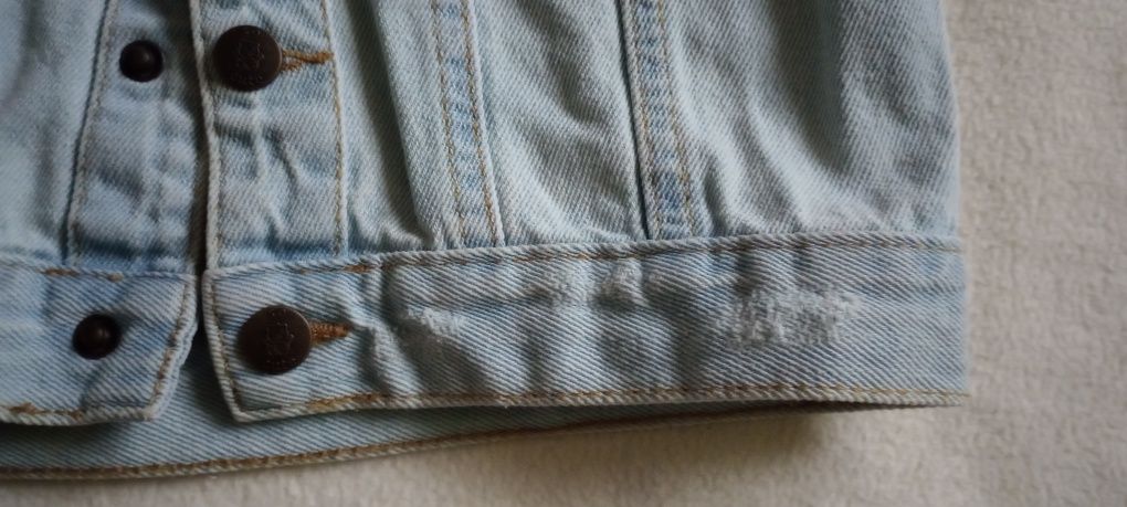 Katana kurtka jeansowa chłopięca z Pepco na 2-3 latka