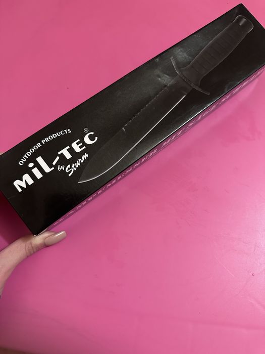 Нож тактический охотничий Mil-Tec Kampfmesser Black