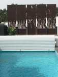 Cobertura lâminas estores para piscina