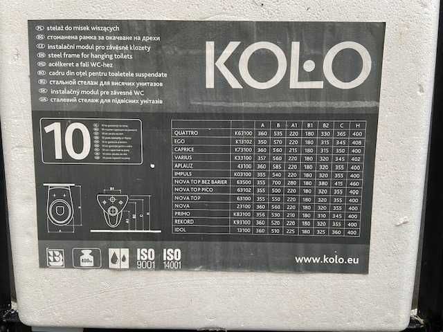 Stelaż podtynkowy do wc.