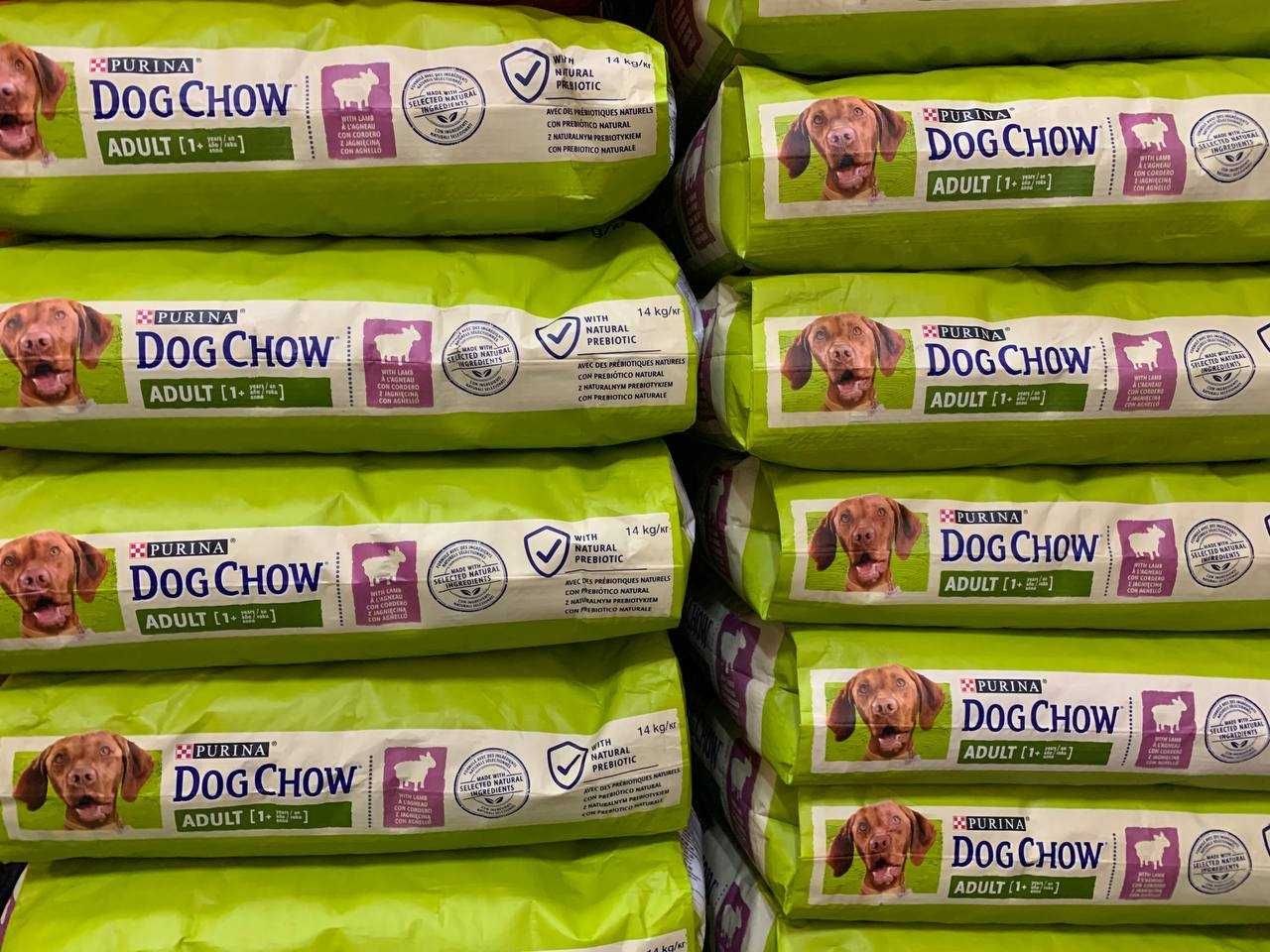 Dog Chow Adult 14 кг | Дог Чау з ягням