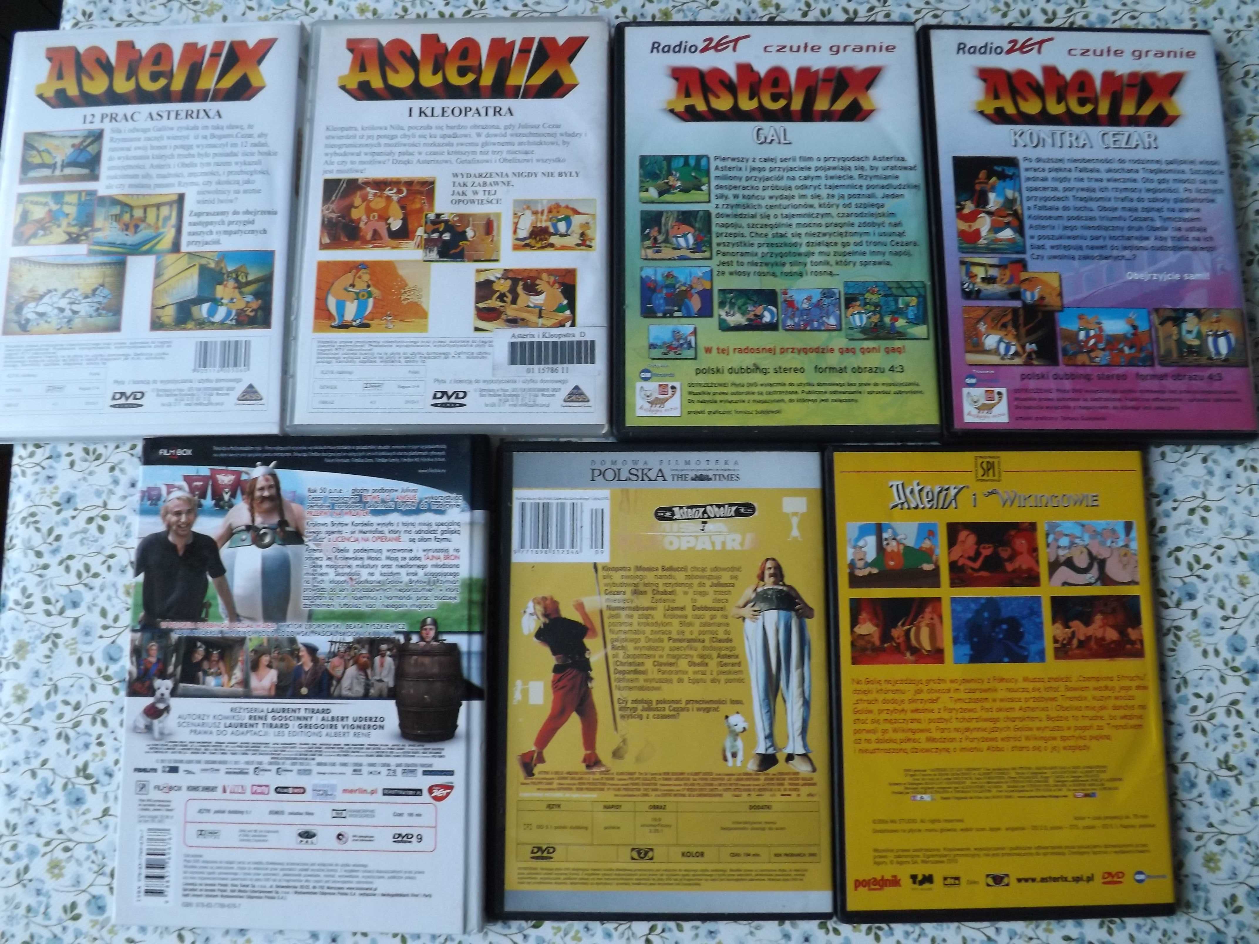 Asterix i Obelix bajki filmy dvd vcd